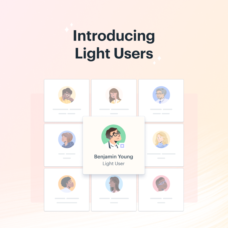 helpscout's tweet photo. 📣 Product Announcement: Light Users is now available in Help Scout! 

Now you can bring your whole company closer to your customers.

👉 Swipe to see what you can do 
🔗 Click to learn more