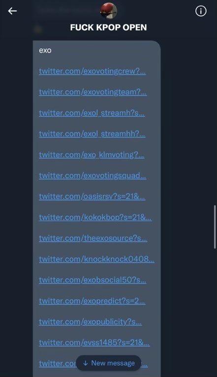 EXOPub_admns's tweet photo. EXOLS WE NEED YOUR HELP AND ATTENTION PLEASE ‼️‼️‼️

It has been brought to our attention that several exo fanbases as well as blackpink are getting mass reported for unjustifiable reasons. We bring this to everyone's attention so that it stops. https://t.co/dT5JPjcSdS