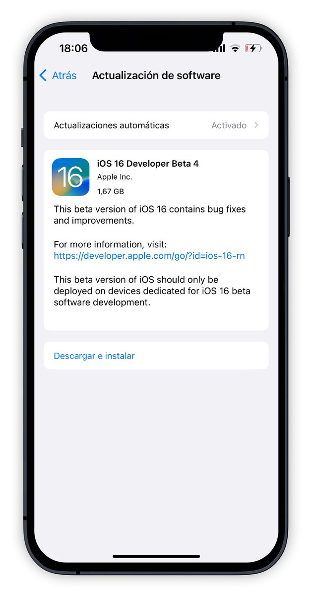 iOSinformacion's tweet photo. Vamos a por ella, desde la playa y con wifi del ayuntamiento la puedo descargar 😂😂😂 #wififree #iOS16 #iOS16beta https://t.co/Wxux4KXVxr