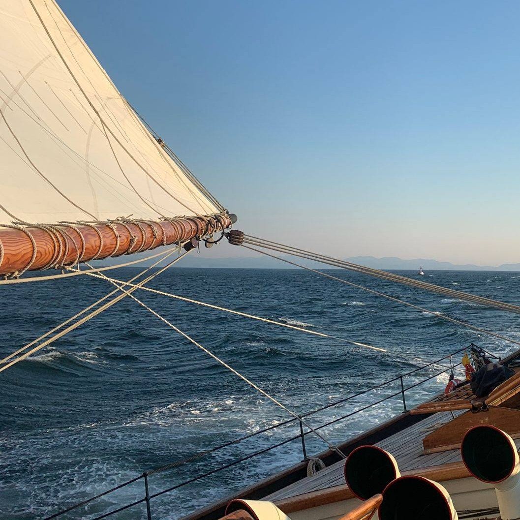 How much drinkable water can you bring on a vessel? 🚰 As much as the tank can contain, which means a limited amount! While aboard, conservation is the name of the game! It becomes a subconscious act to not waste water. Every drop is important, we can’t take it for granted! 🚿