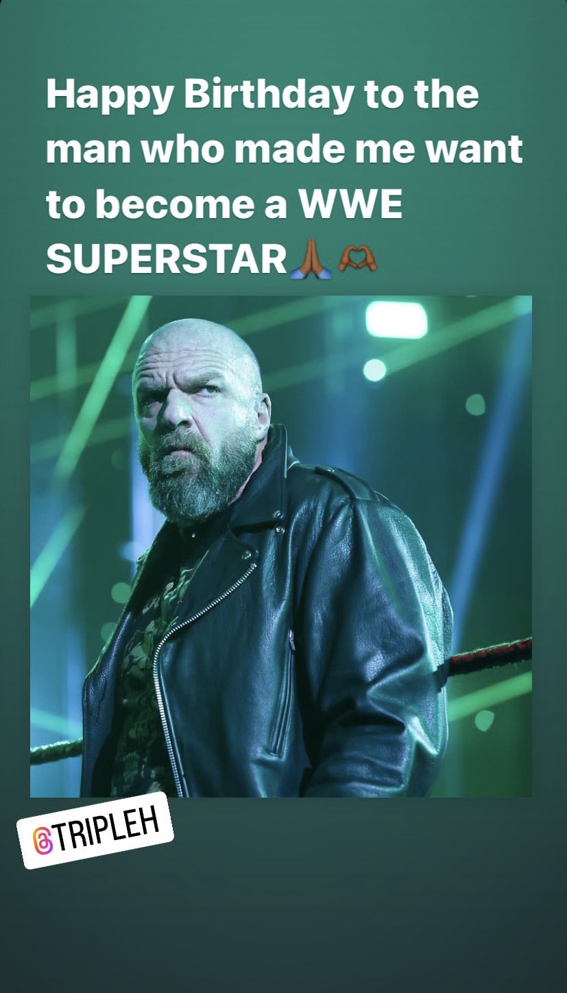 Happy Birthday Triple H! 

My G.O.A.T!!! 