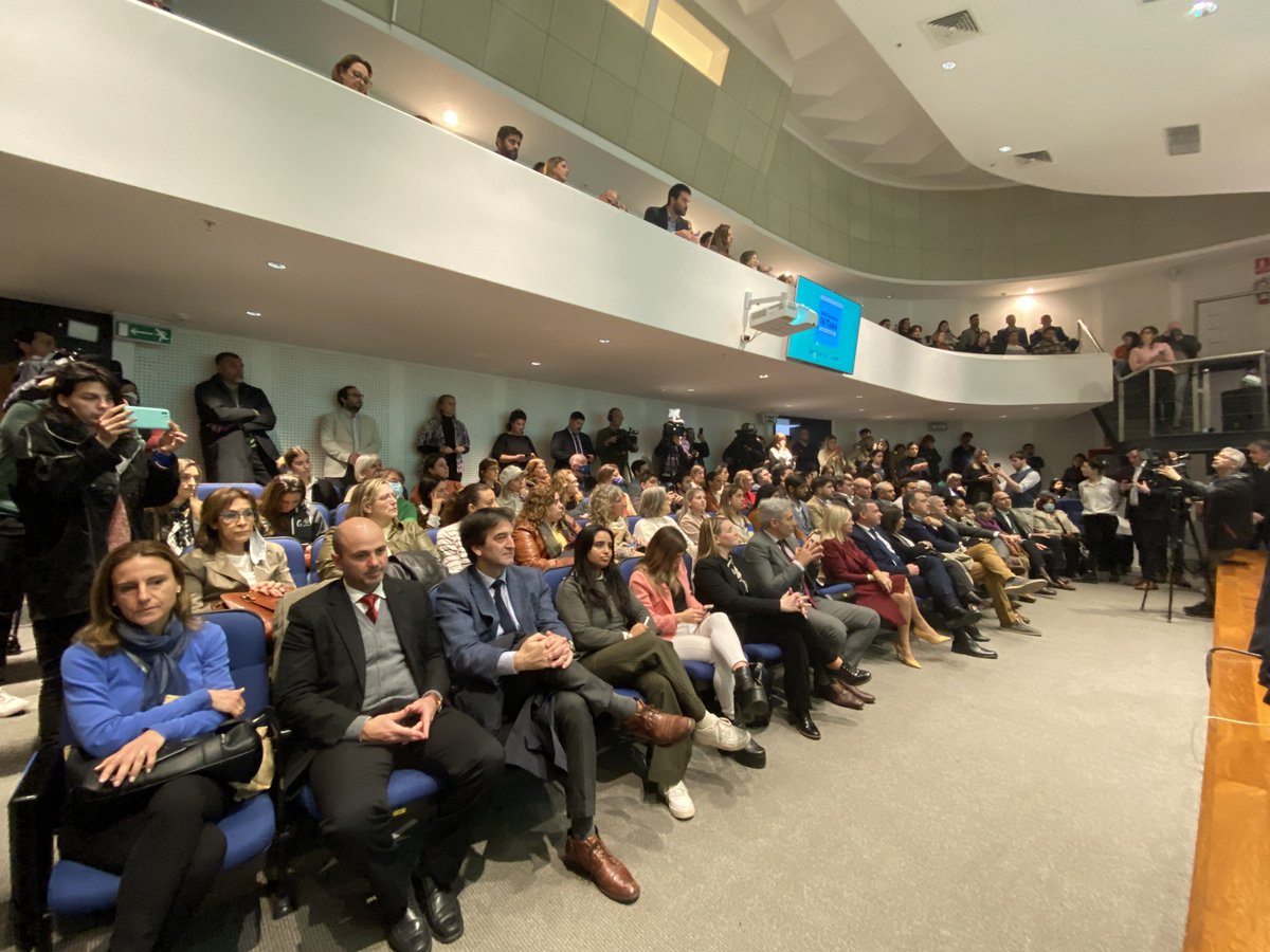 [AHORA] A sala llena, comienza el lanzamiento de la campaña #NiSilencioNiTabú de <a href="/inju_uy/">INJU Uruguay</a> con apoyo de @Unicefuruguay y <a href="/MSPUruguay/">Ministerio de Salud Pública – Uruguay</a> sobre salud mental y bienestar psicoemocional.