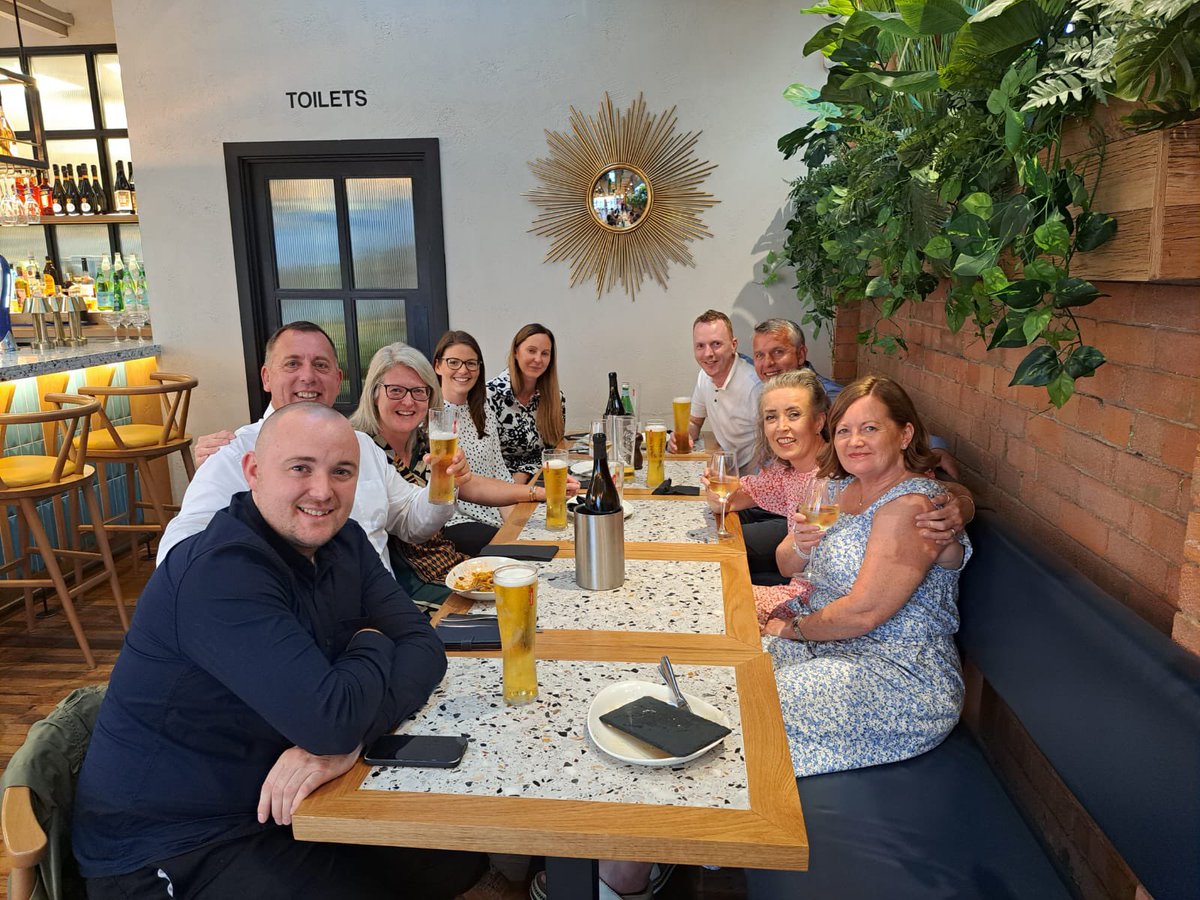 _HutchisonCater's tweet photo. Amazing day @TurnerPriceFood thank you for hosting us and demonstrating some fantastic new products and a delight to take our remarkable operators out for an end of term meal…enjoy a relaxing summer ☀️☀️☀️Col, Andrew and Claire xx https://t.co/HAYTFxQRGf