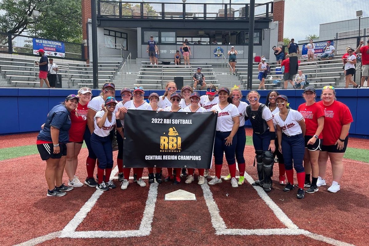 MLBRBI's tweet photo. Congratulations to the @MLB RBI Central Regional Champions🏆🥎⚾️

- RBI Jr. ⚾️ - @whitesox (Ace)
- RBI Sr. ⚾️ - @whitesox (Ace)
- RBI 🥎 - @CleGuardians https://t.co/4Rf5jeutpV