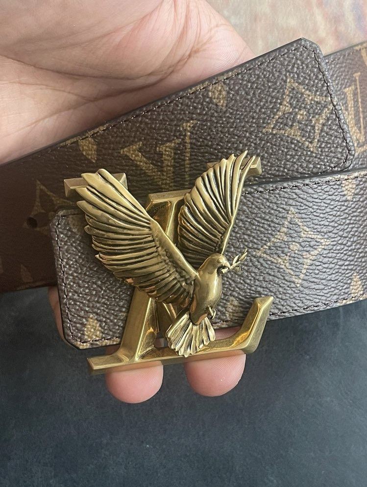 Shtreetwear on X: Louis Vuitton Dove Belt by Virgil Abloh