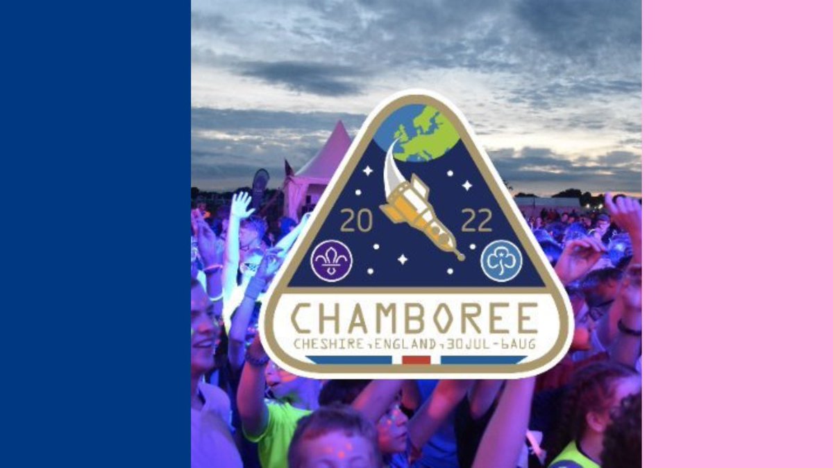 Chamboree's tweet photo. 🚀 BLASTING OFF IN T-MINUS 3 DAYS!

We hope you’re all as excited as we are 🏕🎉  #Chamboree https://t.co/ms6TzF2EOZ