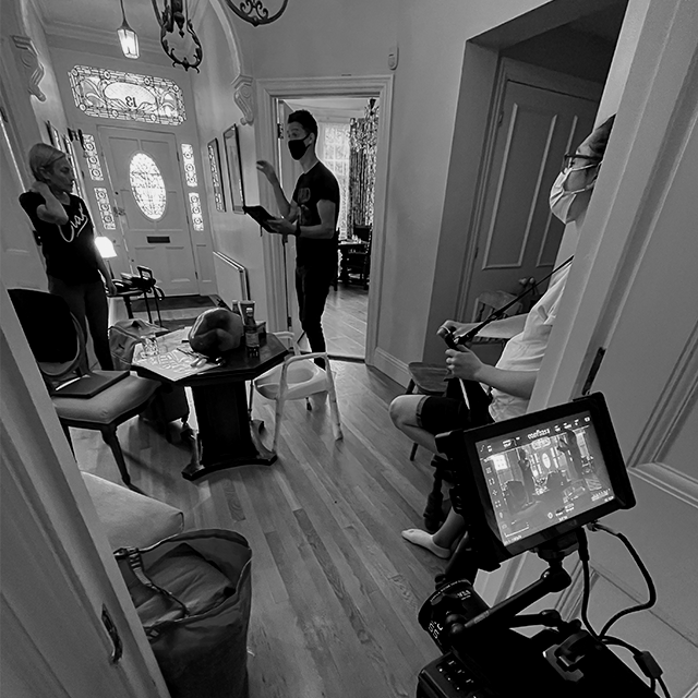 CallMeBackFilm's tweet photo. SNEAK PEEK Here's some more BTS from our rehearsal. You can see director Tom Andrews in action working with Lindsay Duncan and Sophia Myles on the opening scene. It's all coming together... #shortfilm #film #drama
#lindsayduncan #sophiamyles
#crowdfunding #crowdfund 
 #filmmaking https://t.co/NACZyqMboT