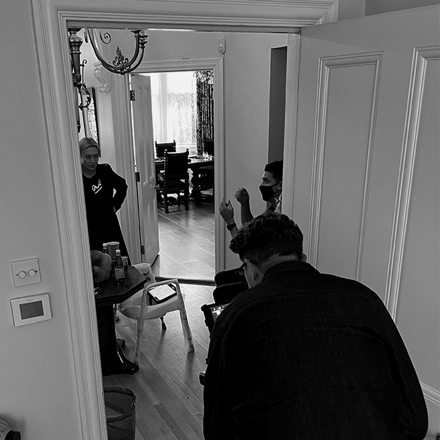 CallMeBackFilm's tweet photo. SNEAK PEEK Here's some more BTS from our rehearsal. You can see director Tom Andrews in action working with Lindsay Duncan and Sophia Myles on the opening scene. It's all coming together... #shortfilm #film #drama
#lindsayduncan #sophiamyles
#crowdfunding #crowdfund 
 #filmmaking https://t.co/NACZyqMboT