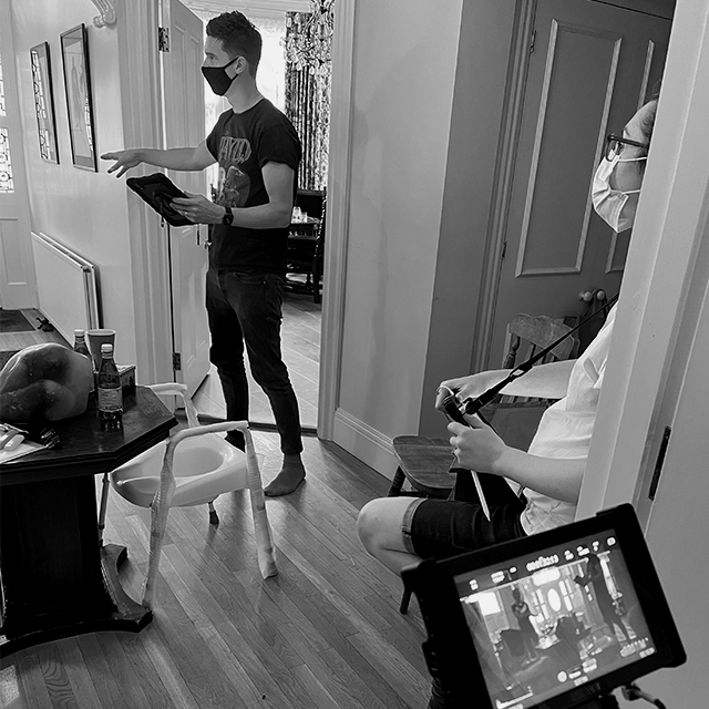 CallMeBackFilm's tweet photo. SNEAK PEEK Here's some more BTS from our rehearsal. You can see director Tom Andrews in action working with Lindsay Duncan and Sophia Myles on the opening scene. It's all coming together... #shortfilm #film #drama
#lindsayduncan #sophiamyles
#crowdfunding #crowdfund 
 #filmmaking https://t.co/NACZyqMboT