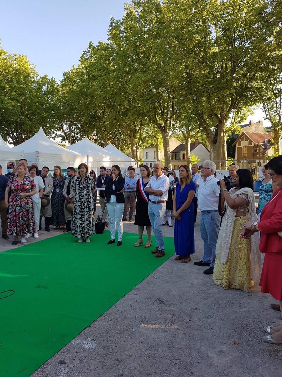 DinardSimon's tweet photo. Ouverture de la 48e édition du festival Cultures du monde, à Gannat, avec le soutien du Département @Allierdpt https://t.co/fVoanYEbjq