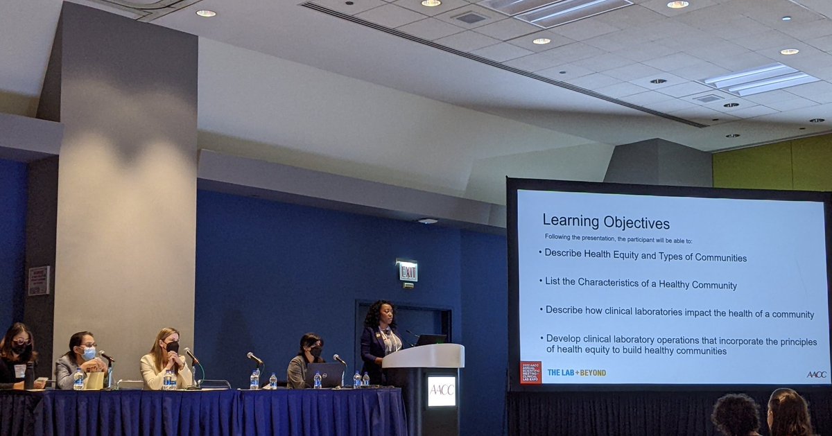 Excellent session on diversity, equity, and inclusion in our communities, profession and clinical trials. Particularly useful to learn about good mentorship. @opphd <a href="/DrAyalaLopez/">Nadia Ayala-Lopez, PhD, MLS (ASCP), DABCC, NRCC</a> @LauraParnas, Dr. Lakshmi Ramanathan, Dr. Zahra Shajani-Yi