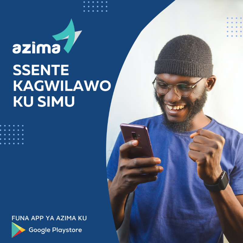 AzimaApp's tweet photo. Borrow up to 200,000Ugx using your mobile phone. Simply download the app and get an instant loan. No Paper Work. No Pre-Qualification #Azima #AzimaLoans