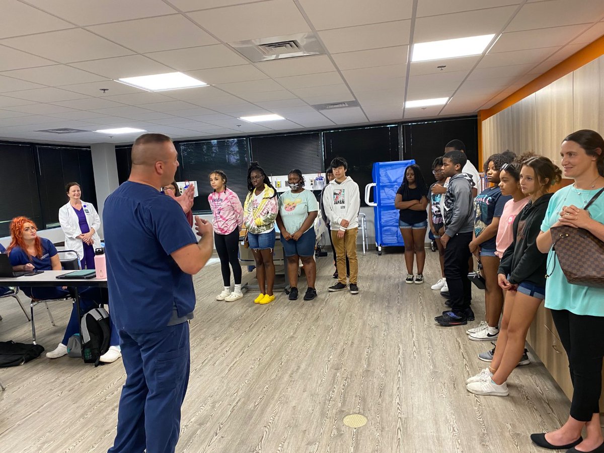 ECPI University on Twitter "Today, students from EdentonChowan Health Sciences Career