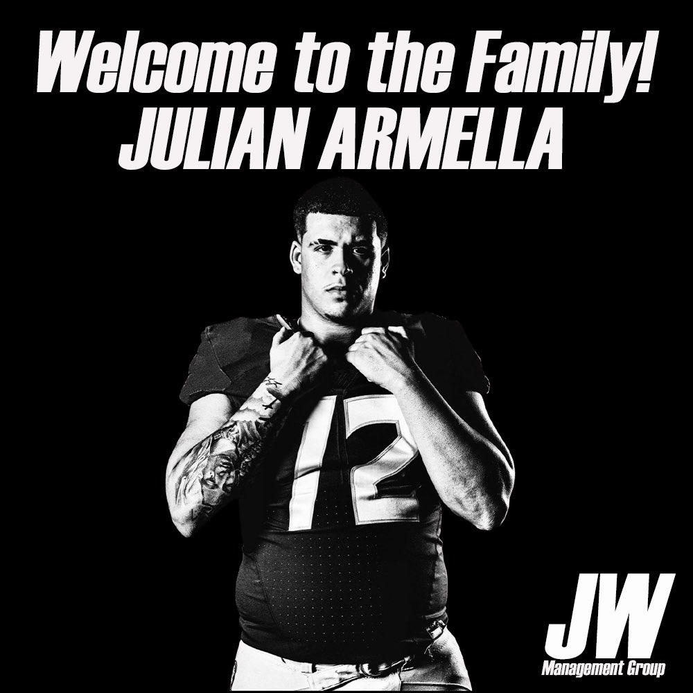 JustWinMGMT's tweet photo. Welcome to the Just Win family Julian Armella🍢 (@ArmellaJulian )

Please contact Joe@justwin.us or DM us for NIL inquiries.

#NIL #LetsWinTogether https://t.co/4DA9k1IyXd