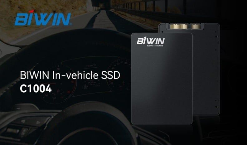 BIWIN_News's tweet photo. The BIWIN C1004 is an in-vehicle storage solution on display during #FMS2022 at booth 619. The C1004 includes a maximum capacity of 1.92 TB, firmware backup, high and low-temperature resistance, and SMART Monitoring. 

#BIWIN #StorageSolutions #SDDs #Embedded https://t.co/nnhLlEGECU