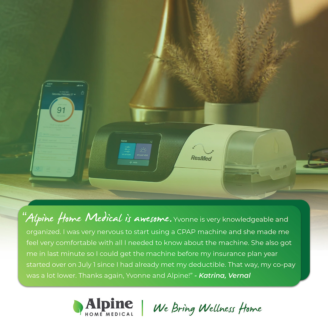 Thanks to Yvonne for everything you do to make Alpine great! Our team and customers are truly the best part of Alpine!

#AlpineHomeMedical #WeBringWellnessHome #MedicalSupplies #CPAP #Health #Wellness #CustomerSatisfaction #5StarReview #LoveOurTeam