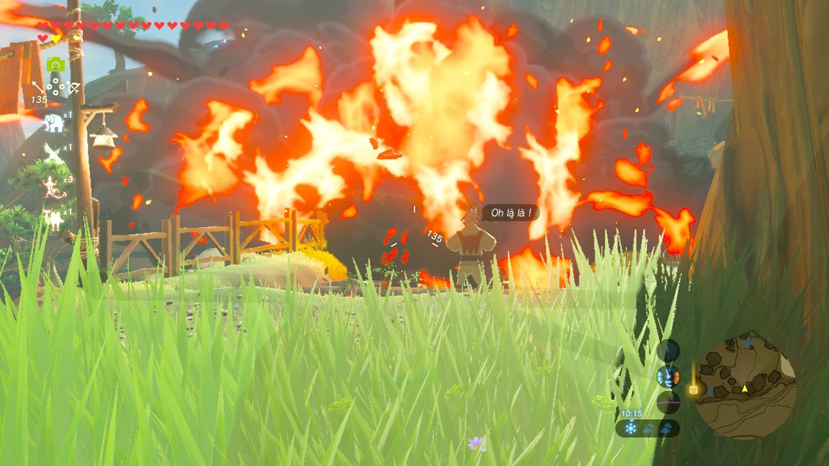 Les ravages de la canicule, un fléau plus dangereux que Ganon.
 #BreathoftheWild
