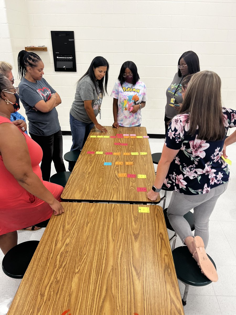 MtCarmelES_HCS's tweet photo. Teachers and staff collaborating to come up with shared core values. #best1stdayeverhcs #BetterTogetherHenry #mustangsrock #communitybuilders #belikepike #makingBOLDmoves #corevalues @HenryCountyBOE @iammrsbolds @AntonioMattox2 https://t.co/LCS3mCcqoB