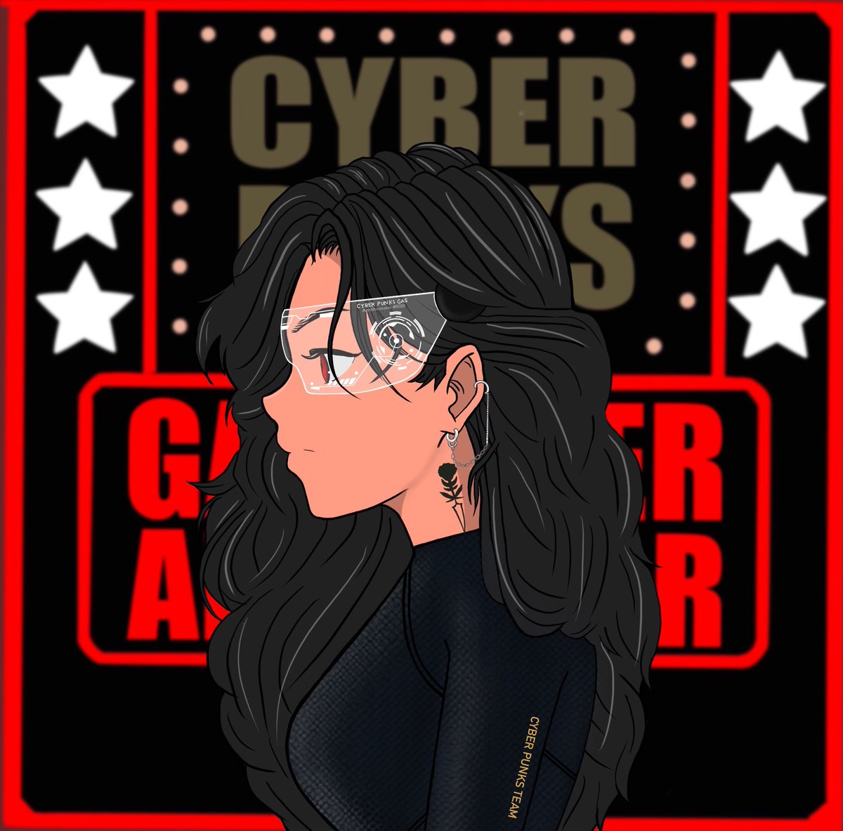 arielzacreator's tweet photo. Let me introduce you to one of cp community keepers
i'm Ariel, an artist and one of cp collab founders,i'm also the painter of the team charachters , and new members ,nothing much about my cp charachter just smart,wild and we have the same tattoo  ;)#Gascyberpunks
#GASisWATCHING https://t.co/ITtx6PjFF7