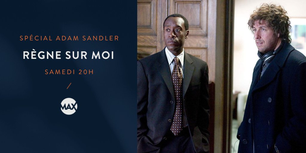 [SPÉCIAL ADAM SANDLER] Un dentiste new-yorkais renoue avec un camarade d'université qui a perdu sa famille dans les attentats du 11 septembre 2001. 
📺 Règne sur moi, samedi 20h