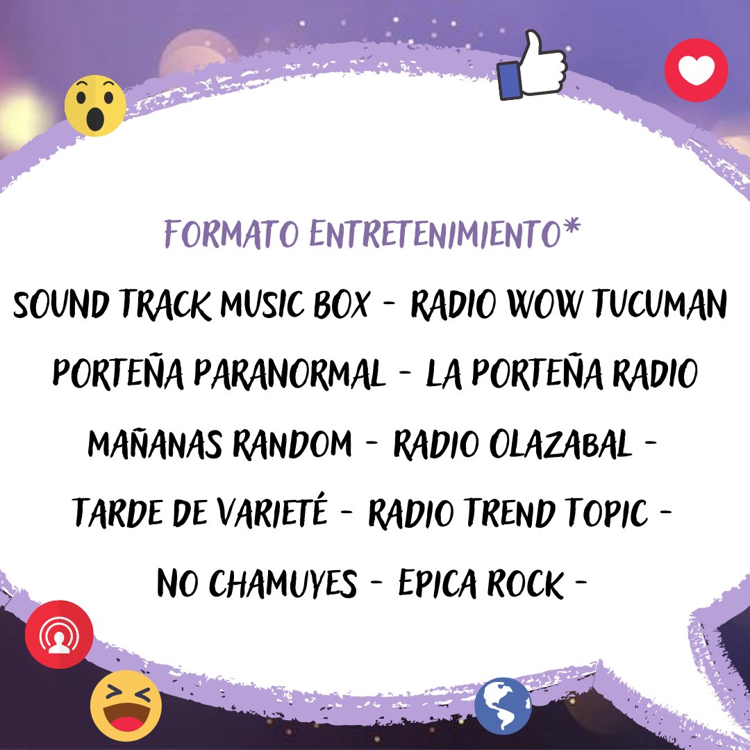TrendTopicOk's tweet image. ¿Ya votaste en estas categorías? Dale tu voto a la producción ganadora #PremiosTT #PremiosTrendTopic #comunidadradialista premiostrendtopic.com.ar ¡Acordate de loguearte con un gmail!