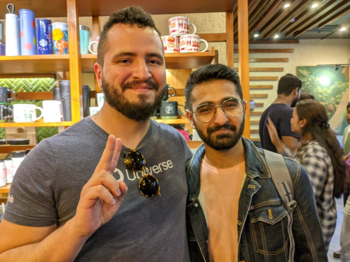 SaifSaifee_dev's tweet photo. @GitHubEducation #TechTab Mumbai one of the best meetups ever🥳
Awesome community leaders! And industry professionals!
Super guidance from @juanpa 
Inspiration from @dwvicy 
And super welcoming @siddharth_hacks 
Tag your friends in the comments!
And spread the picture ✌️ https://t.co/0PNuYg3dUW