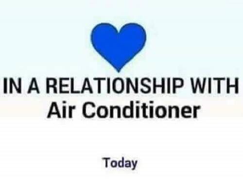 The best kind of relationship - we welcome it wholeheartedly during this hot, hot heat! ☀🥵 #Heatwave #HVAC #Airconditioning #Summer #NorthernVirginia #AirRight #StayCool