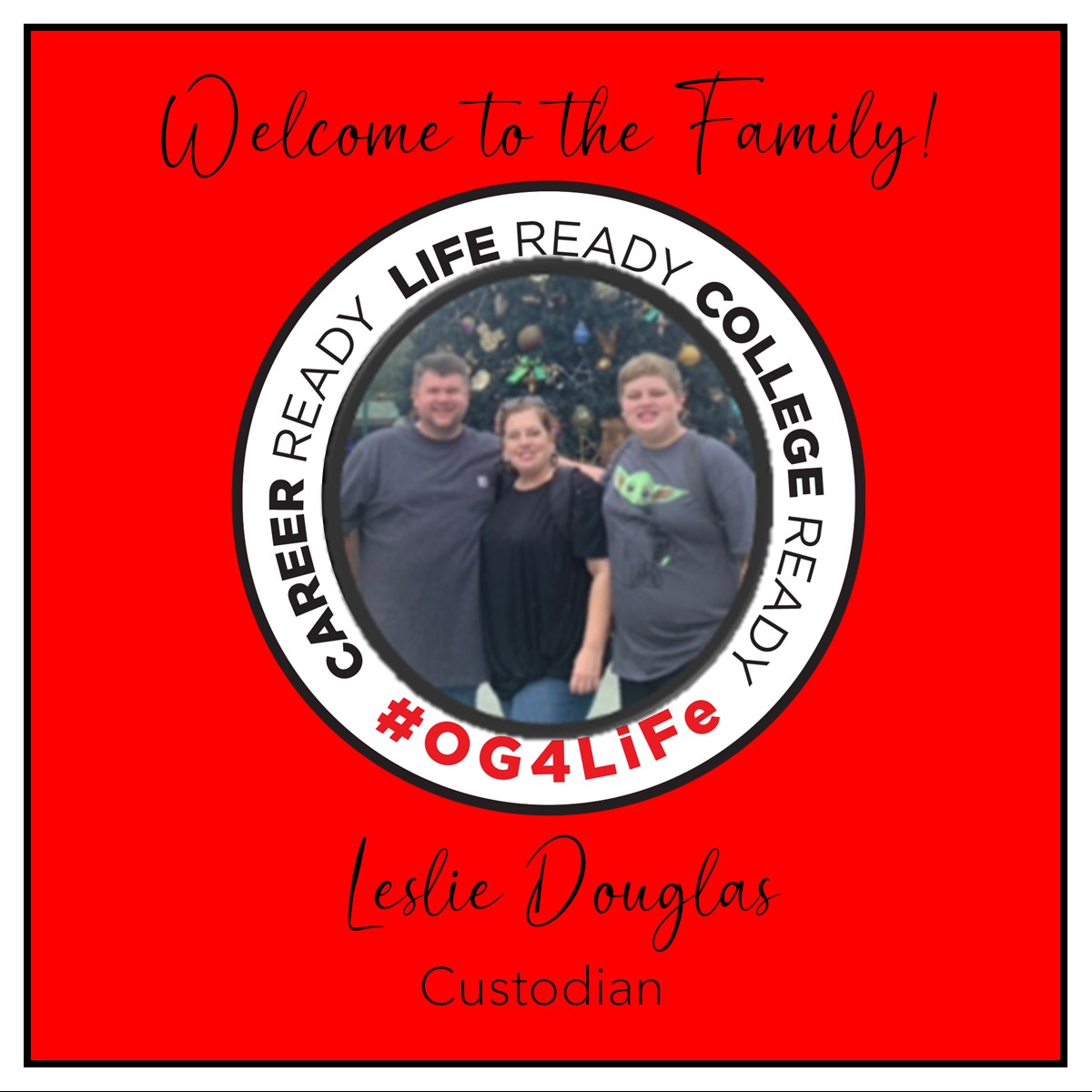 Pam Dennis (@pamelabdennis) on Twitter photo Leslie Douglas joins the OG family on our custodial staff after a long career in a different industry. Many of you may go to church with her & her family at Union Hill. She has been married to her husband, Richard, 24 years & they have one son named Forrest. #OG4LiFe <a href="/JEFCOED/">Jefferson County Schools</a> Leslie Douglas joins the OG family on our custodial staff after a long career in a different industry. Many of you may go to church with her & her family at Union Hill. She has been married to her husband, Richard, 24 years & they have one son named Forrest. #OG4LiFe <a href="/JEFCOED/">Jefferson County Schools</a>
