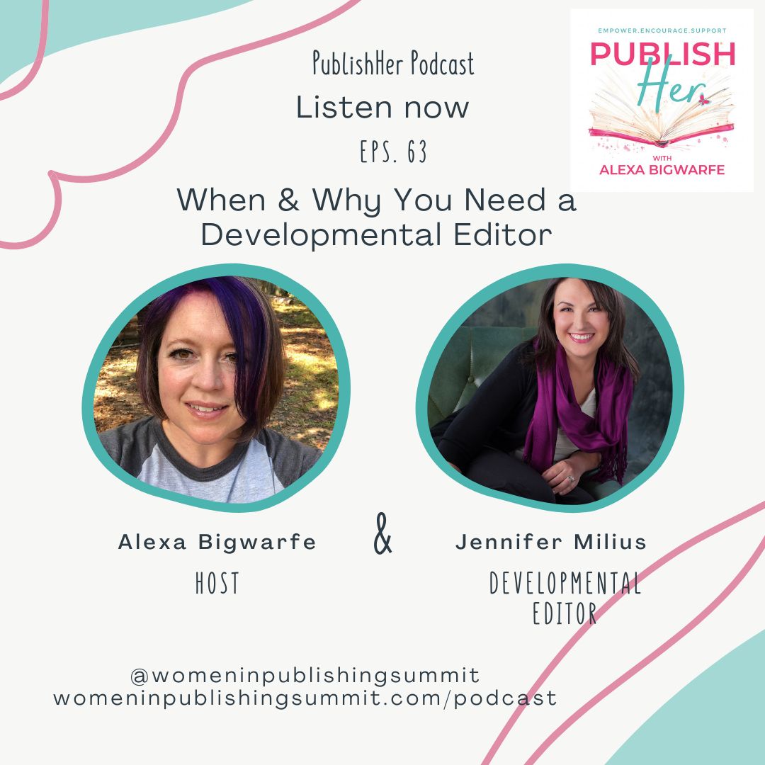 How do you find an editor? Listen in as we talk about all the things authors need to know when looking for and working with a developmental editor. I spoke with author <a href="/AuthorJenMilius/">Jen Milius</a> about editing in this episode of my PublishHER podcast - check it out! podcasts.bcast.fm/e/1839zww8-ep-…