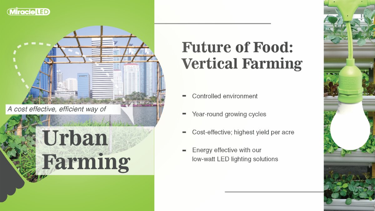 MiracleLED's tweet photo. ๐ Vertical Farms grow up instead of across -- inside of skyscrapers! ๐
What's a vegetable you can't live without?
~
#miracleled #urbanfarming #verticalfarming #ecofriendly #sustainableliving #sustainable #kitchengarden #indoorgrowing #growbulb #growlight #gogreen https://t.co/UBaPrZraPA