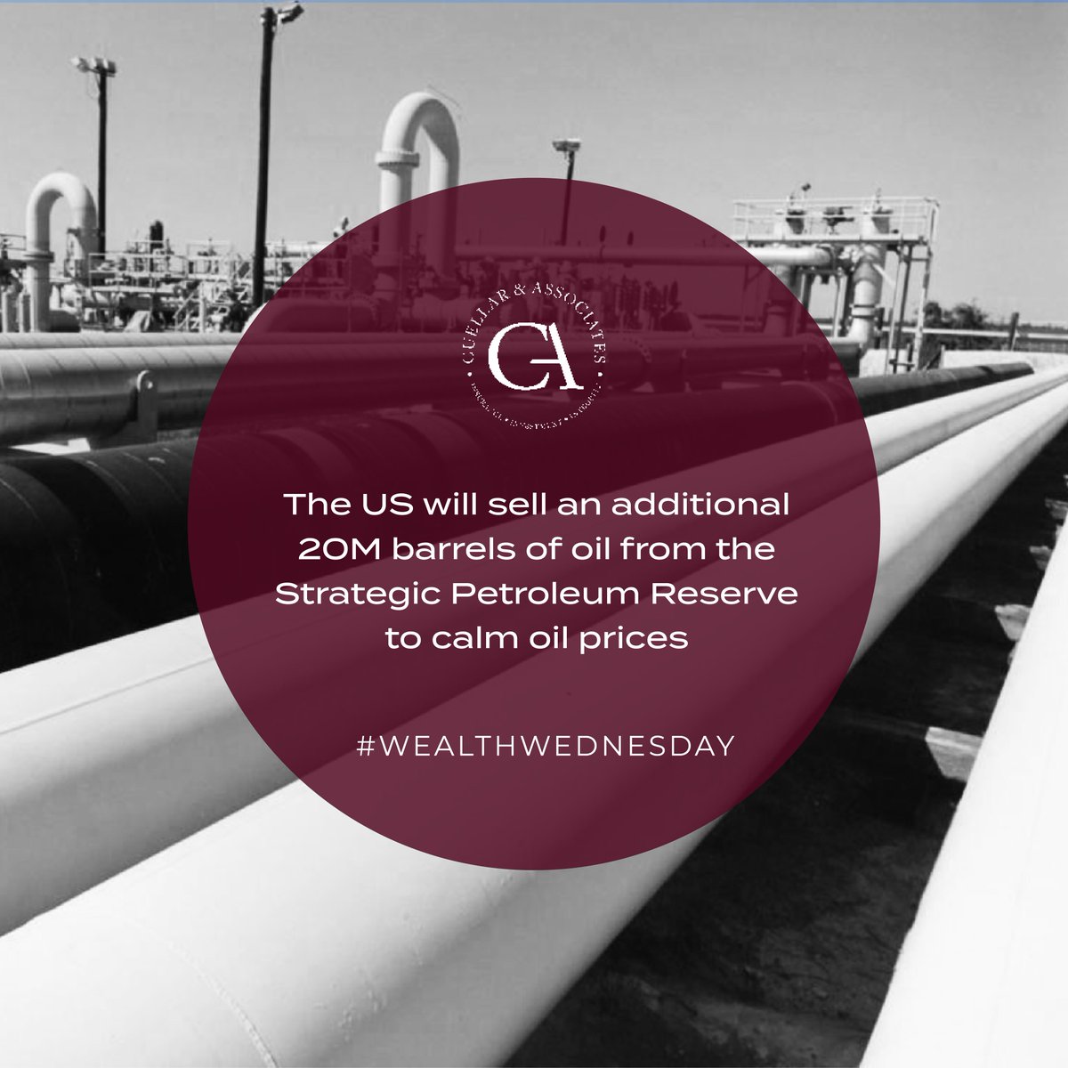 Breaking News on the price Impact of the Strategic Petroleum Reserve.

Follow us to stay in the know.
Source: execsum.co/p/gas-rations 

#wealthwednesday #wealth #finance #oilprices