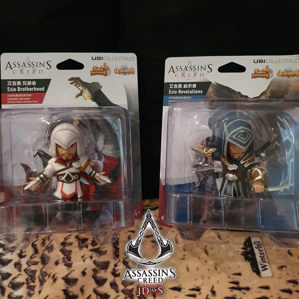 Hey la Crypte,

Présentation du jour

Figurines Soul Hunters Ezio Revelation Brotherhood

Sortie : Novembre 2017
Statut : Epuisé
Hauteur : 8 cm

Rareté
✅✅✅🔲🔲

Andreas◾JD◾Rom ◾ Dip

#Ubisoft #SoulHunters #Ezio #Ubicollectibles #AssassinsCreed