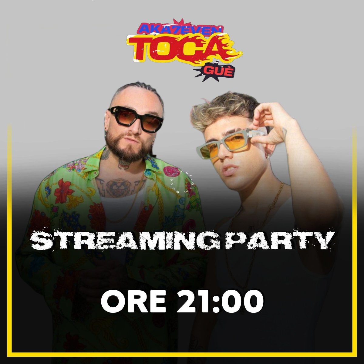 Aka7ChartData's tweet photo. 😇 AKASANGELS 😇 

Stasera, alle ore 21:00, faremo uno streaming party di #Tocaa.

Rt per spargere la voce! 💕 

#aka7even https://t.co/0ZNWaFp6Ll
