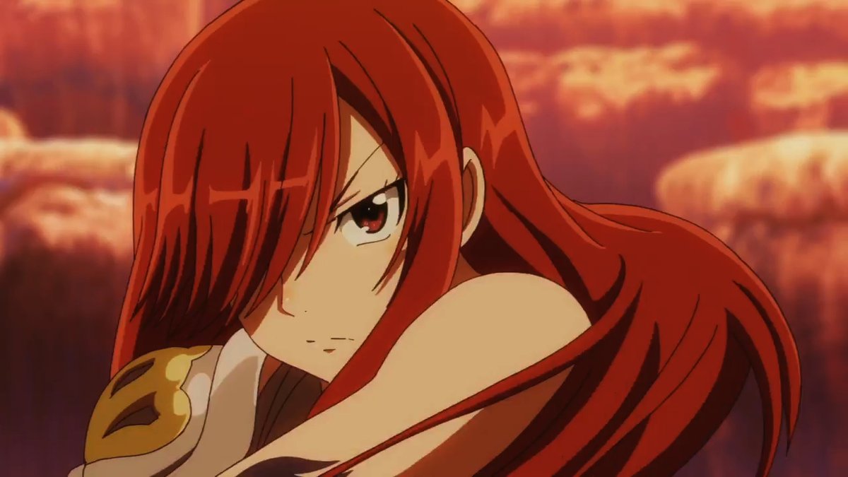 Fairy Tail Wiki On Twitter - Fairy Tail Erza Scarlet Dragon Cry, HD Png  Download - 988x651 (#1587327) - PinPng