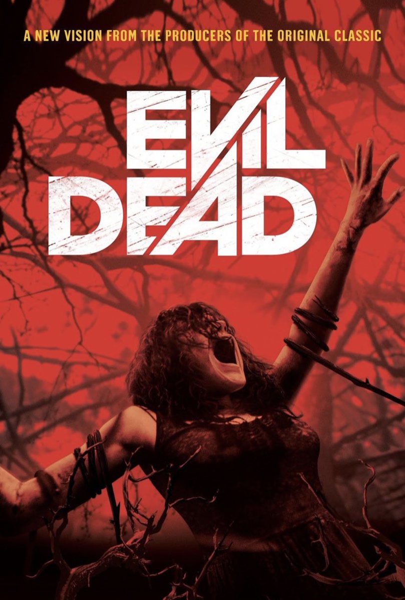 MissPyx's tweet photo. @ilyclemmie Evil Dead remake was sooo good. 16 y/o me was scared watching this for the first time in the dark! https://t.co/M2HenpUUh9