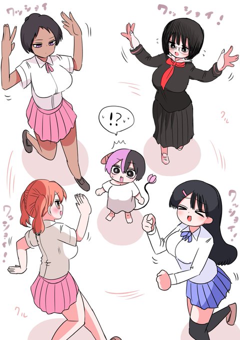 正直これくらい抜けてる絵を
描く方が楽しい 