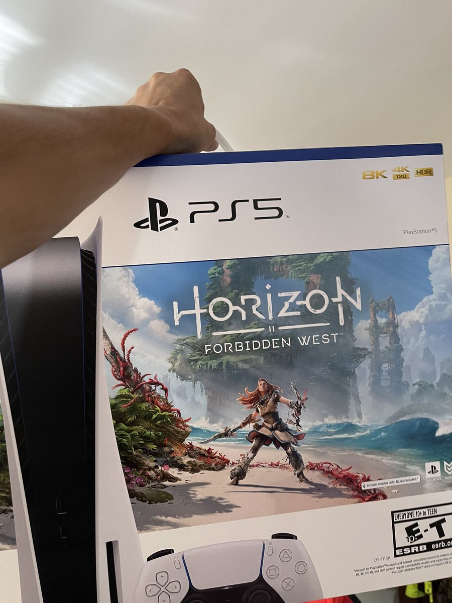 Thank you <a href="/philip317/">Philip Randell (Tracking PS5 / Xbox Updates!)</a> ! I finally was able to snag a #PS5! I was able to grab the horizon bundle just now. For anyone still waiting in line, it's not too late apparently. Thanks again. You definitely made this possible. 

#PS5Share #ps5restock