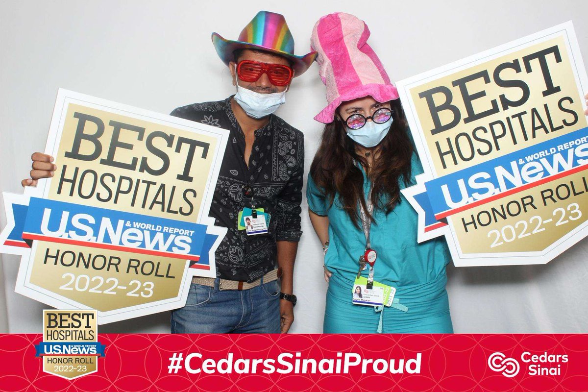 #CedarSinaiProud 🔝🏥🥇🥈 
Honored to be a part of this incredible institution! <a href="/ashoks773/">Ashok K. Sharma</a> <a href="/CedarsSinai/">Cedars-Sinai</a>