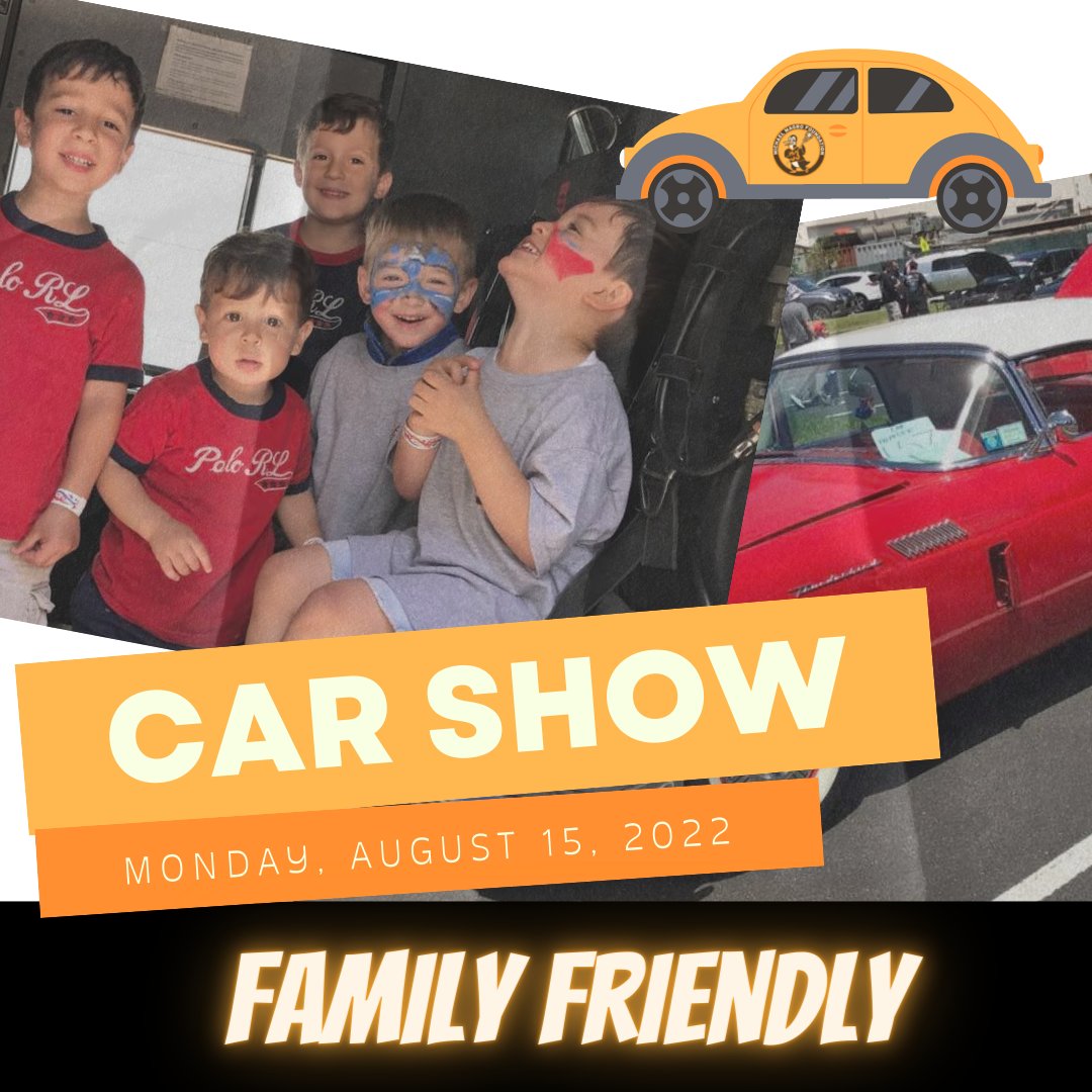 We're so excited to announce that this year's Car Show is FAMILY FRIENDLY! It's the perfect evening for the whole family to enjoy.

🎨 Arts and crafts
🖌️ Face painting 
🎟️ Raffles
🎵 DJ
🍟 Discounts to eateries at the mall