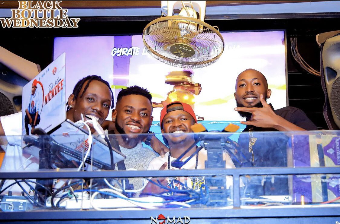 NOMAD_KAMPALA's tweet photo. Afew Polaroids to show you what you might have missed last week and why you can't afford to miss this week of the @official_belaire_uganda BLACK BOTTLE WEDNESDAY!
let's be there or be square!
#PLAYBOYEdition https://t.co/XXrEvKZ1Qo