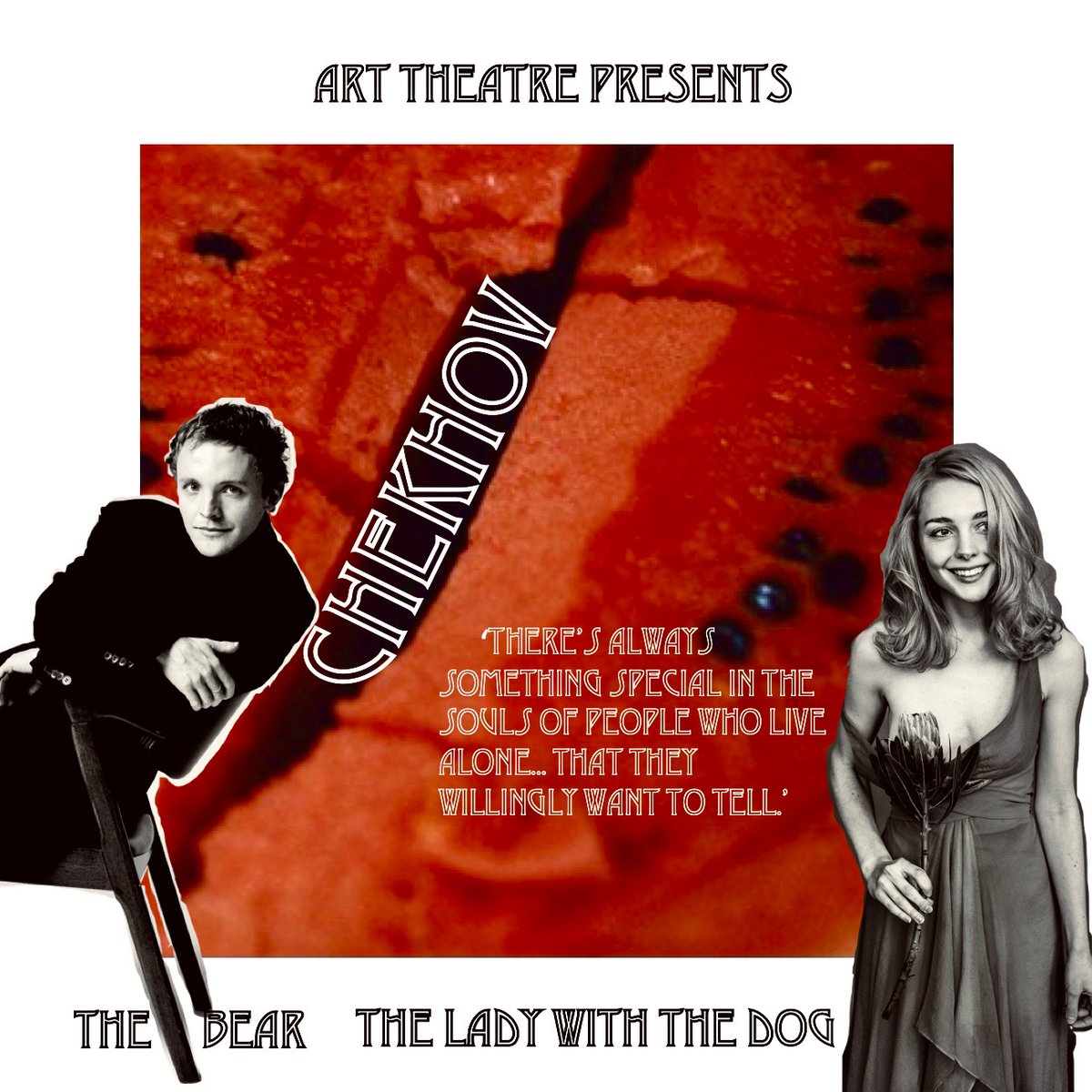 ART_THEATRE_LDN's tweet photo. 📣Thrilled to announce our debut 
#Chekhov : The Bear &amp; The Lady with the Dog

🗓18-27 Aug
 🎟https://t.co/m1mshoobtm…
📍
@theuniontheatre

@MigrantsTheatre 
@DramaCentre_Ldn
@UKACTORNETWORK
@london_theatre https://t.co/AvUiWScEi9