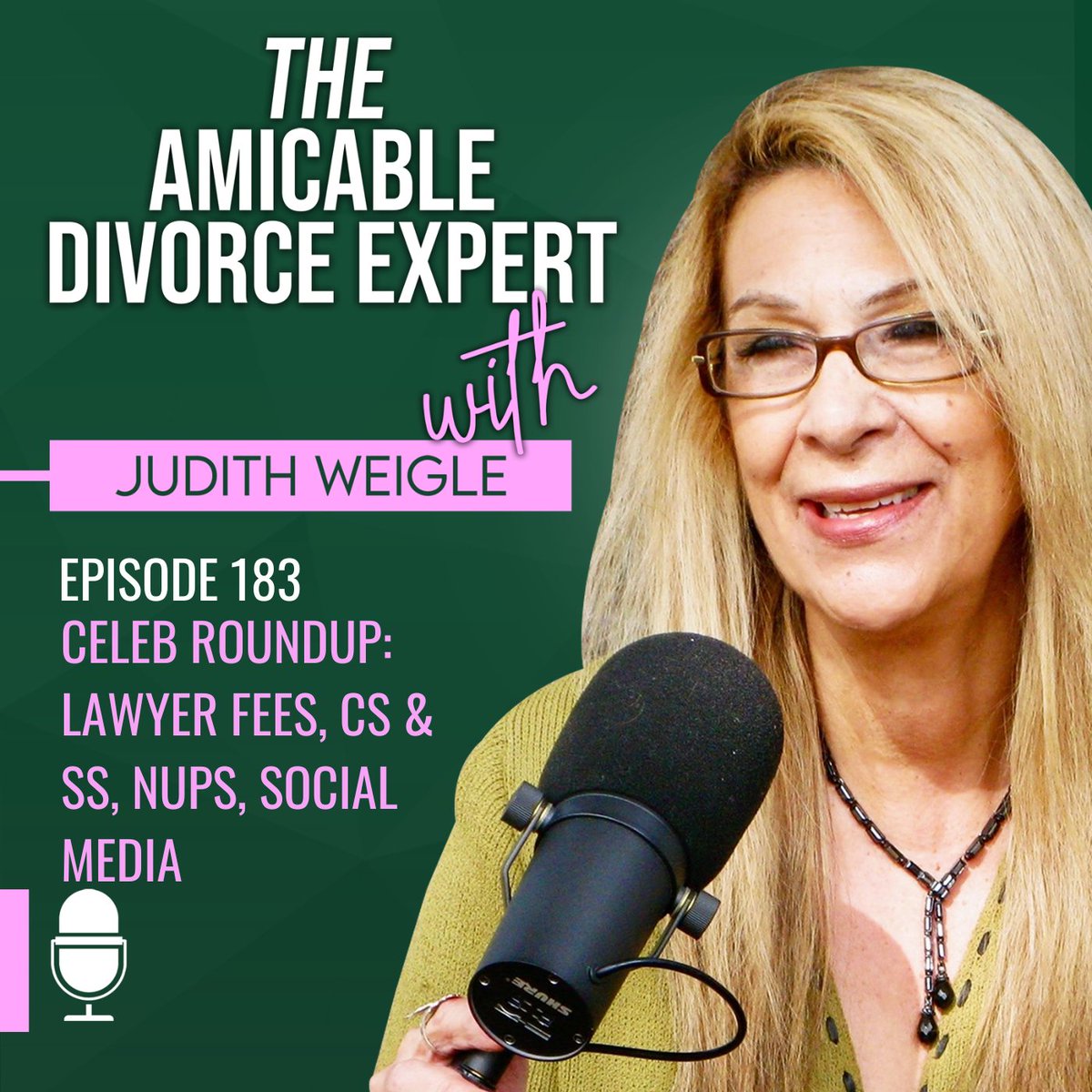 AmicableExpert's tweet photo. Just this past week I had several of the topics on our show today come up with my clients. Today we´ll be talking about attorney fees, steering clear of the child &amp; spousal support game, pre-nups &amp; post-nups, and social media. https://t.co/vlzospQNQ7. https://t.co/jXOzSf7KGv