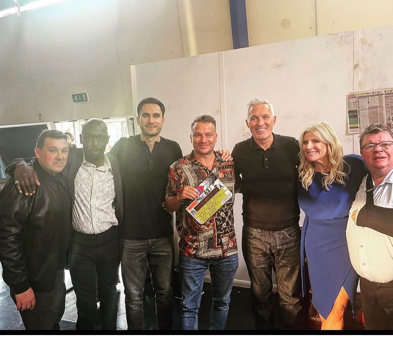 Great day on set today. Blessed to be working with such a quality cast and crew. Miss the kiss is shaping up to be a blinder