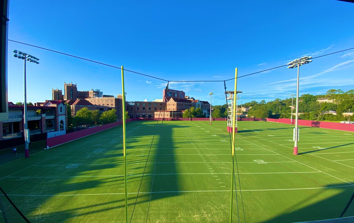 FSUCoachesVideo's tweet photo. 2022 Fall Camp is officially underway. Our 8k boards are well-protected and looking good thanks to @FSU_Equipment https://t.co/nbxr1jzgjE