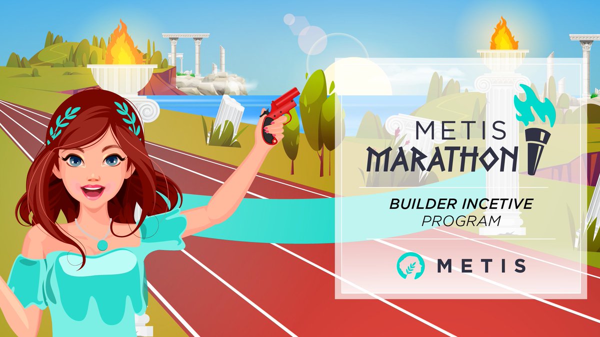 MetisL2's tweet image. BRACE YOURSELVES FOR THE METIS MARATHON🏁

Metis Foundation is STOKED to announce our 26-week builder incentive campaign.

Through this campaign, Metis Foundation will incentivize a fierce development of the Metis ecosystem.

And as our first runner we have...