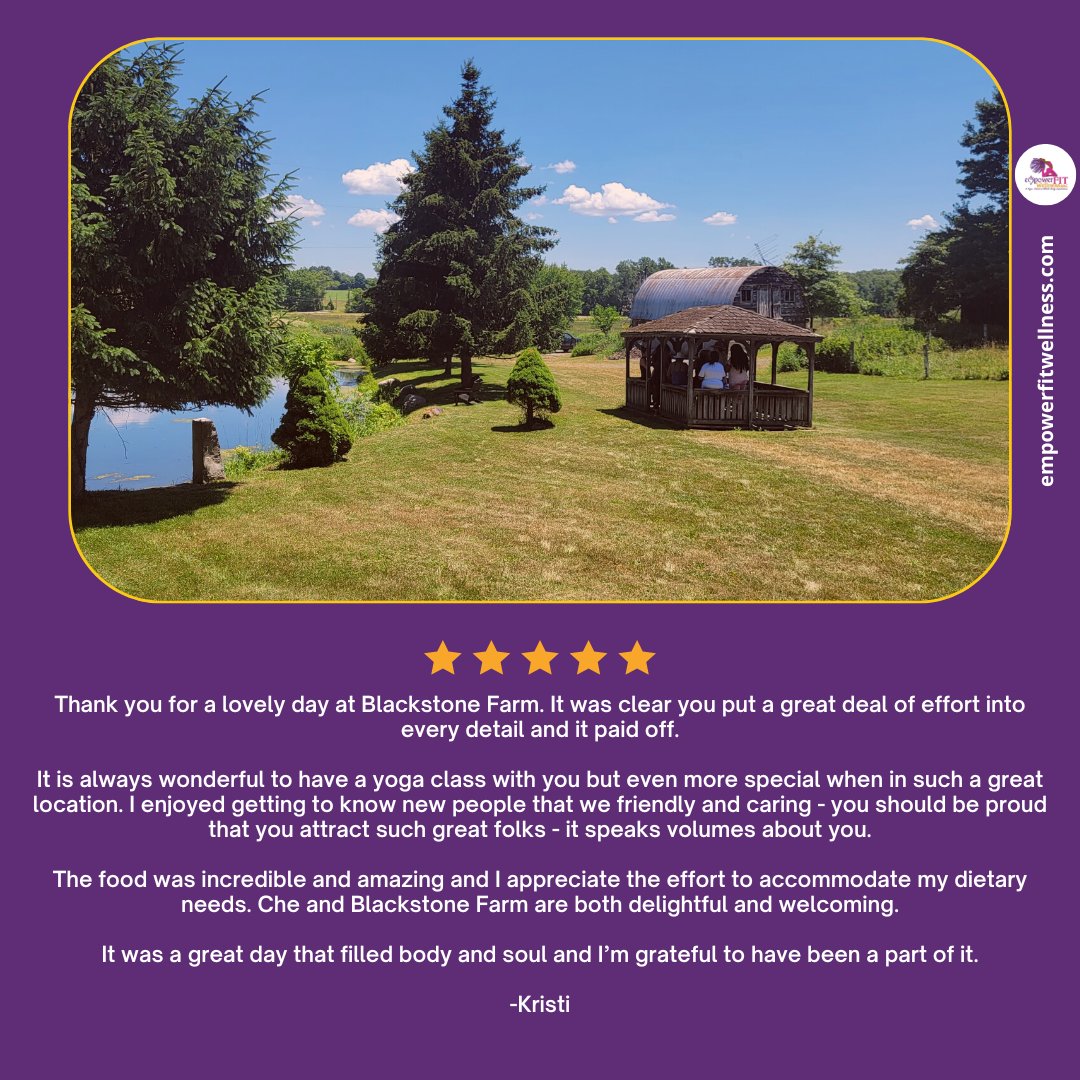 empowerfitchick's tweet photo. Thank you for this beautiful testimonial, Kristi! 

Have you experienced an empowerFIT event or Wellness retreat yet? If not, what are you waiting for? 

#wellness #community #wellnessretreats #wellnessjourney #yoga https://t.co/FMxVy4NUUR