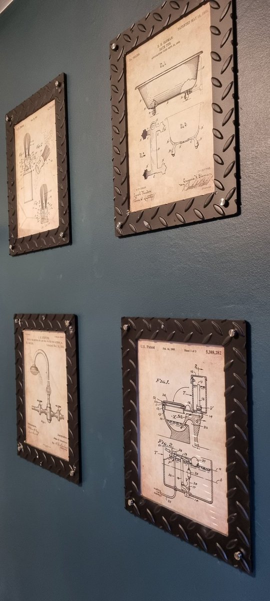 TheChief73's tweet photo. Loving my new bathroom picture frames designed and manufactured by yours truly 🙌 https://t.co/Uh0X7RQnmx