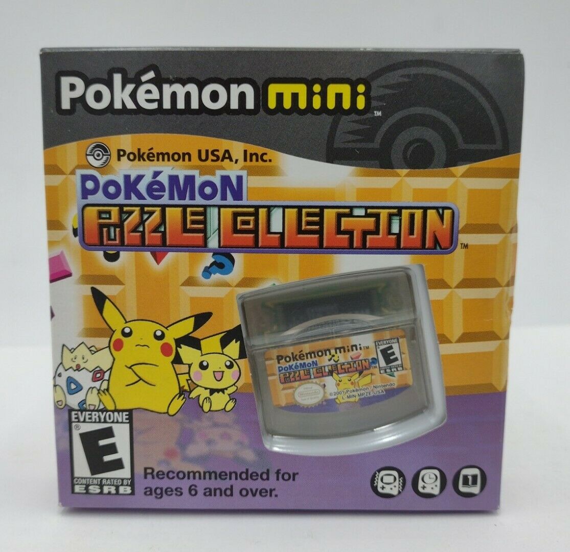 CreatorPromote's tweet image. #ad #PokemonMini

⭐️ AUCTION ⭐️
Nintendo Pokemon Mini Puzzle Collection USA Complete RARE Collectible Game NM

🙋 ≥ 1 Bids
⏳ Tuesday, Aug 2, 2022, 11:09 PDT
🇺🇸 ebay.to/3oAvHSi