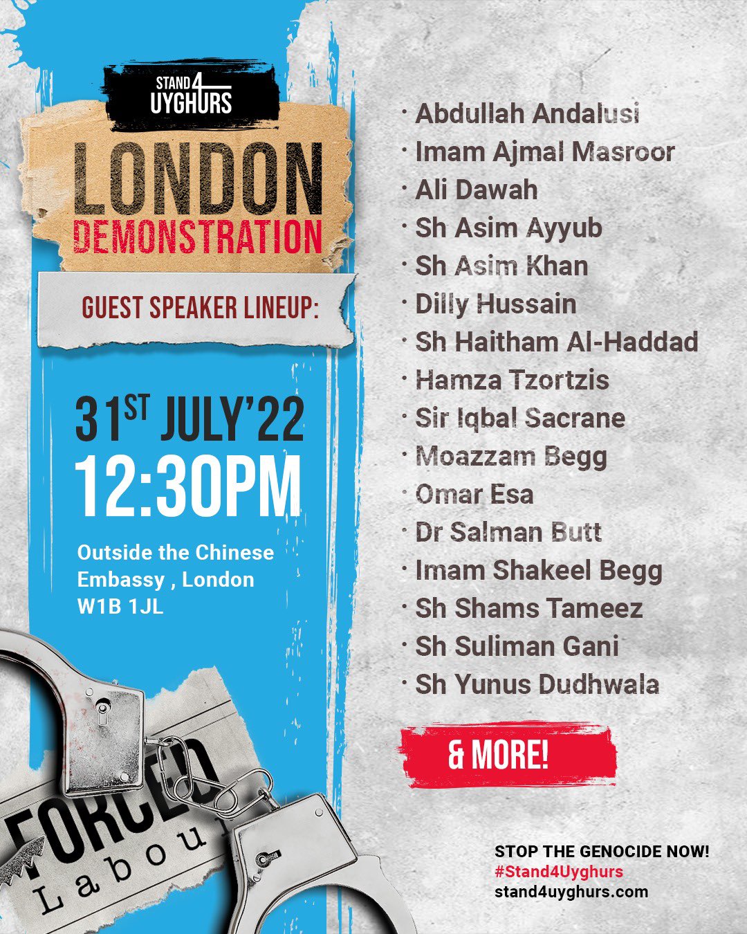 Moazzam Begg On Twitter Honoured To Join National Speakers And