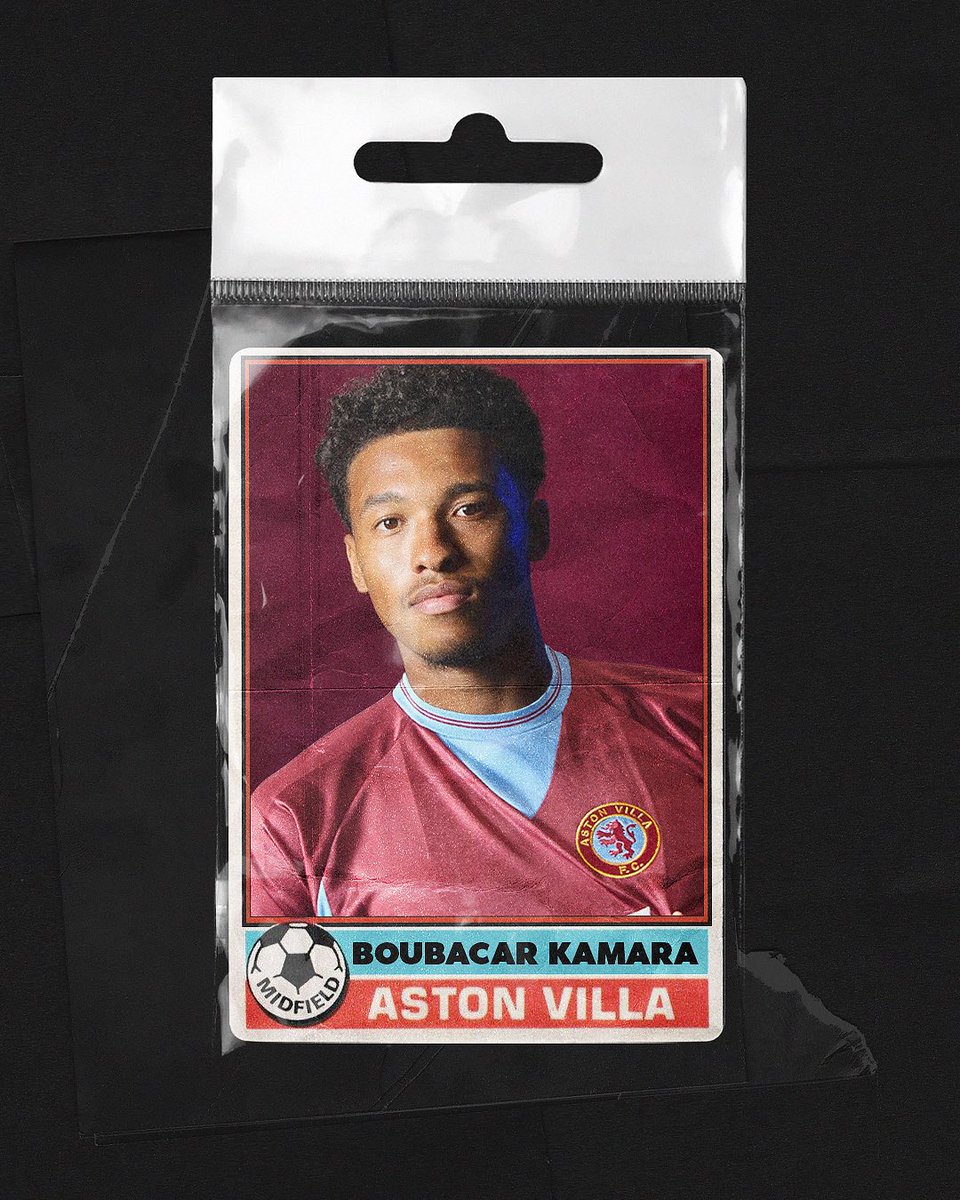 timmsdesign's tweet image. Boubacar Kamara x 1984 🃏 

#AVFC